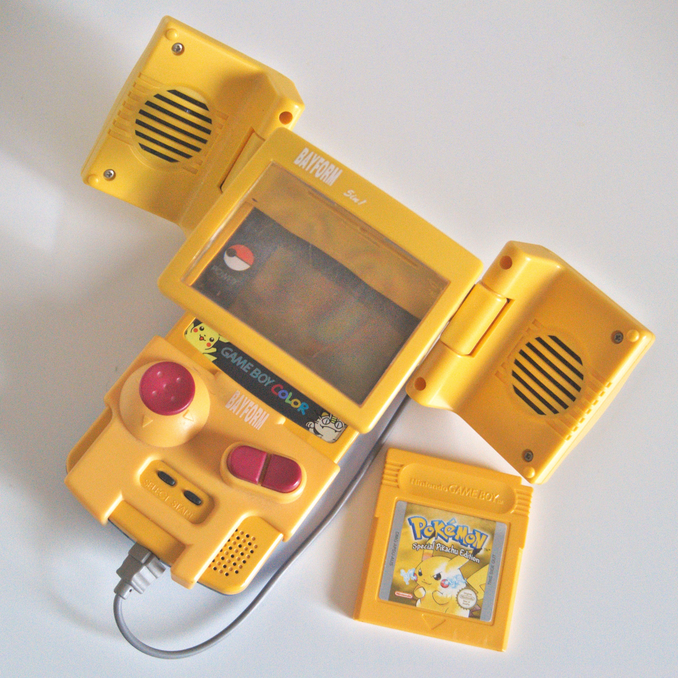 My old Pokemon edition GameBoy Colour.