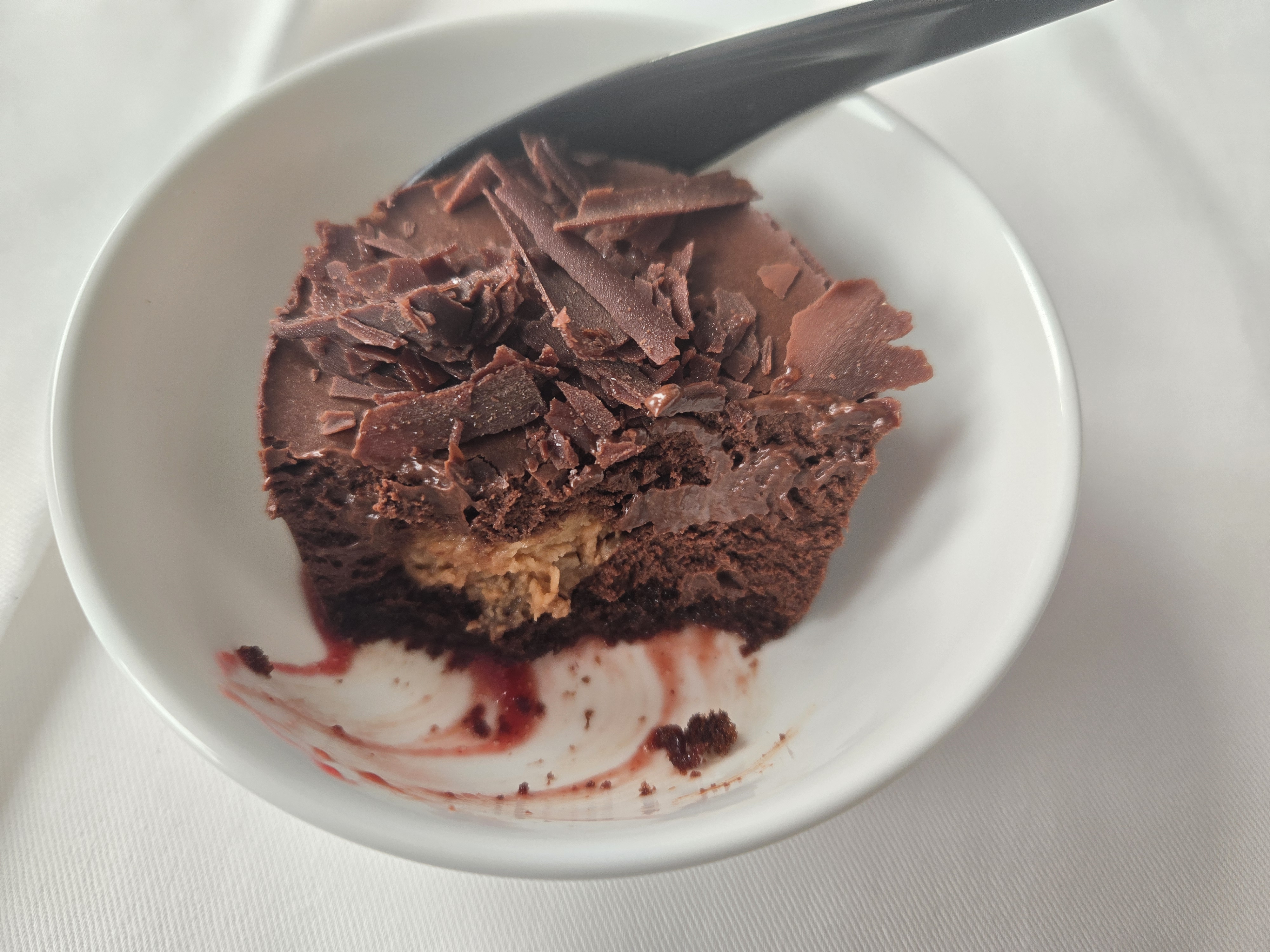 One of the meals from the flight!